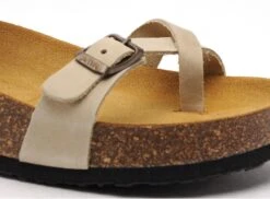 Plakton Nu Pieds Plats Femme Cp Zomba Beige -REN Chaussures Magasin 2734603 6