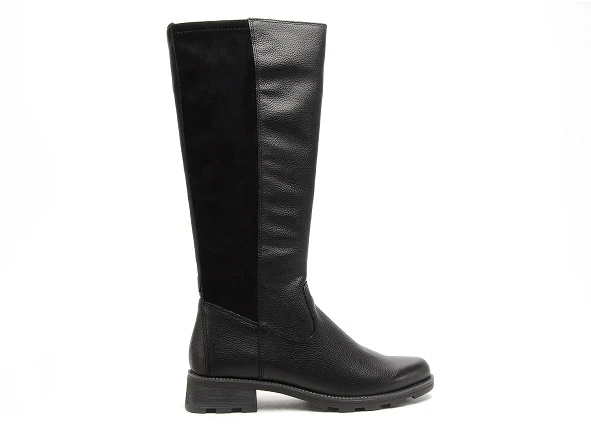 Caprice Bottes Plates Femme 25611 Noir 1 Caprice Bottes Plates Femme 25611 Noir