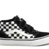 Vans Boots Bottine Enfant Ward Checker S C Yt Noir