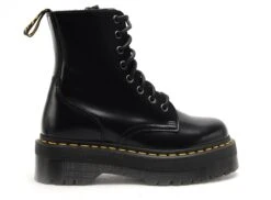 Dr. Martens Dr Martens Boots Bottine Plates Femme Jadon Smooth Noir