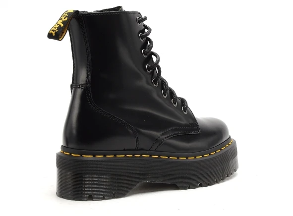 Dr. Martens Dr Martens Boots Bottine Plates Femme Jadon Smooth Noir 5 Dr. Martens Dr Martens Boots Bottine Plates Femme Jadon Smooth Noir – Image 5