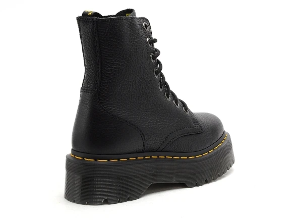 Dr. Martens Dr Martens Boots Bottine Plates Femme Jadon 3 Noir 5 Dr. Martens Dr Martens Boots Bottine Plates Femme Jadon 3 Noir – Image 5