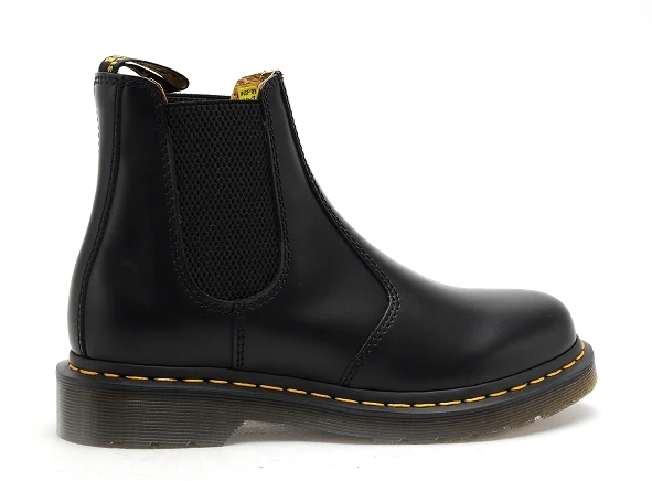 Dr. Martens Dr Martens Boots Bottine Plates Femme 2976 Noir 1 Dr. Martens Dr Martens Boots Bottine Plates Femme 2976 Noir