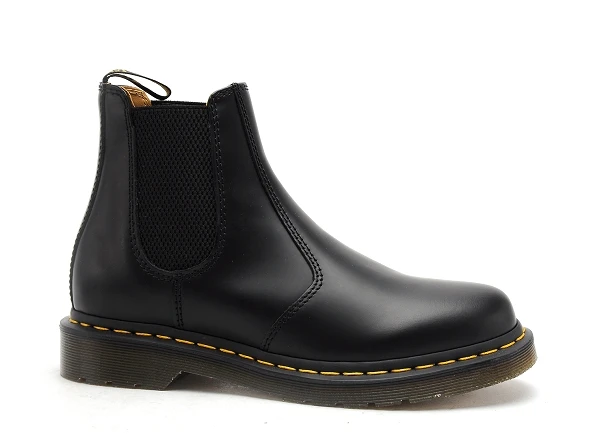 Dr. Martens Dr Martens Boots Bottine Plates Femme 2976 Noir 2 Dr. Martens Dr Martens Boots Bottine Plates Femme 2976 Noir – Image 2