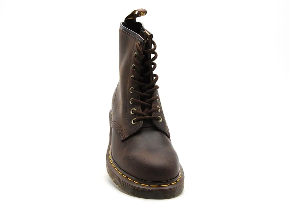 Dr. Martens Dr Martens Boots Bottine Plates Femme 1460 Gaucho Marron 4 Dr. Martens Dr Martens Boots Bottine Plates Femme 1460 Gaucho Marron – Image 4