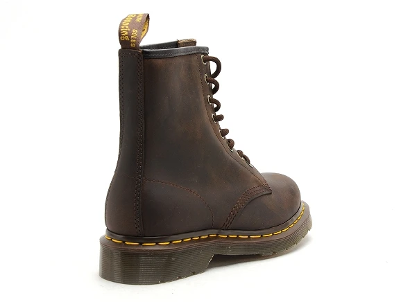 Dr. Martens Dr Martens Boots Bottine Plates Femme 1460 Gaucho Marron 5 Dr. Martens Dr Martens Boots Bottine Plates Femme 1460 Gaucho Marron – Image 5