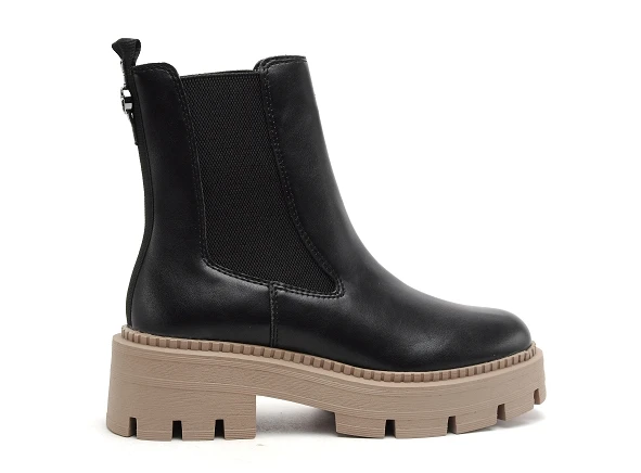 Tamaris Boots Bottine Plates Femme 25408 41 Noir 1 Tamaris Boots Bottine Plates Femme 25408 41 Noir