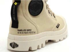 Palladium Boots Bottine Plates Femme Pampa Hi Htg Beige -REN Chaussures Magasin 2771801 6
