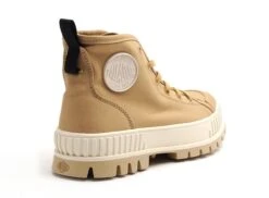 Palladium Boots Bottine Plates Femme Pallashock Org 2 Beige -REN Chaussures Magasin 2771901 5