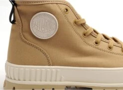 Palladium Boots Bottine Plates Femme Pallashock Org 2 Beige -REN Chaussures Magasin 2771901 6