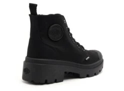 Palladium Boots Bottine Plates Femme Palalbase Twill Miss Noir 10 Palladium Boots Bottine Plates Femme Palalbase Twill Miss Noir -REN Chaussures Magasin 2772101 5