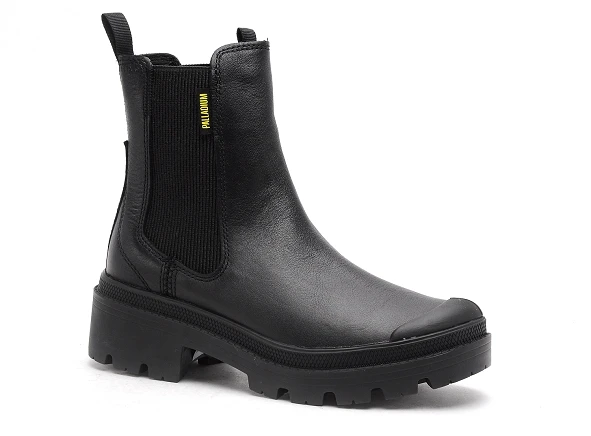 Palladium Boots Bottine Plates Femme Pallabase Chelseal Th Noir 2 Palladium Boots Bottine Plates Femme Pallabase Chelseal Th Noir – Image 2