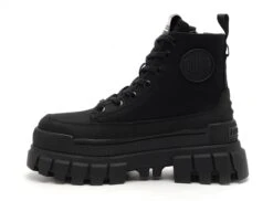 Palladium Boots Bottine Plates Femme Revolt Boot Zip Tx Noir -REN Chaussures Magasin 2772401 3