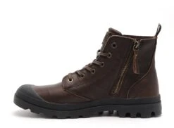 Palladium Boots Bottine Homme Pampa Zip Leather Marron 8 Palladium Boots Bottine Homme Pampa Zip Leather Marron -REN Chaussures Magasin 2772601 3