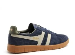Gola Basses Homme Hurricane Suede Cmb046 Bleu -REN Chaussures Magasin 2778501 5