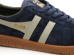 Gola Basses Homme Hurricane Suede Cmb046 Bleu -REN Chaussures Magasin 2778501 6