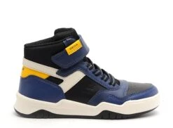 Geox Boots Bottine Enfant J367rf J Perth Garcon Bleu