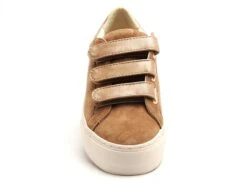 No Name Basses Femme Arcade Straps Perfo Marron -REN Chaussures Magasin 2782601 4