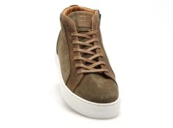 Schmoove Boots Bottine Homme Spark Mid Kaki -REN Chaussures Magasin 2784201 4