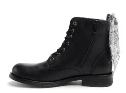 Margarita Mariotti Boots Bottine Plates Femme Punk Madonna Cuir Noir -REN Chaussures Magasin 2784801 3