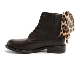 Margarita Mariotti Boots Bottine Plates Femme Punk Madonna Cuir Marron -REN Chaussures Magasin 2784802 3
