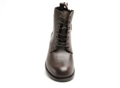 Margarita Mariotti Boots Bottine Plates Femme Punk Madonna Cuir Marron -REN Chaussures Magasin 2784802 4