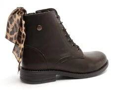 Margarita Mariotti Boots Bottine Plates Femme Punk Madonna Cuir Marron -REN Chaussures Magasin 2784802 5