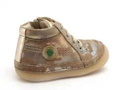Kickers Boots Bottine Bebe Sonistreet Fille Or -REN Chaussures Magasin 2785501 5