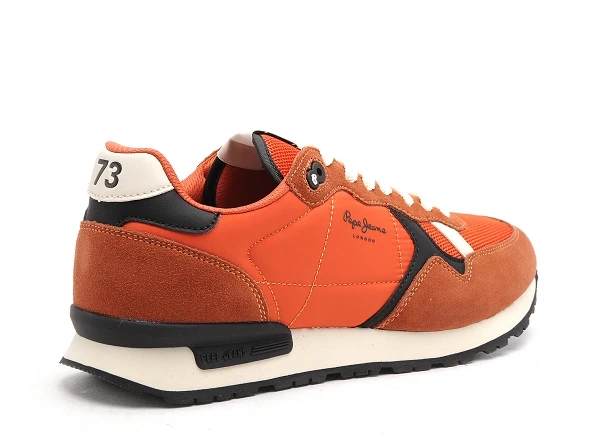 Pepe Jeans Basses Homme Brit Heritage M Orange 5 Pepe Jeans Basses Homme Brit Heritage M Orange – Image 5