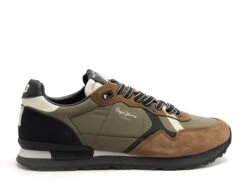 Pepe Jeans Basses Homme Brit Print M Pms30984 Multicolore