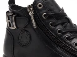 Pataugas Boots Bottine Plates Femme Palme F4g Noir -REN Chaussures Magasin 2788001 6