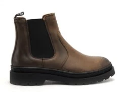 Pataugas Boots Bottine Plates Femme Vitus Marron