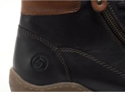 Remonte Boots Bottine Plates Femme R1459 Noir -REN Chaussures Magasin 2796801 6