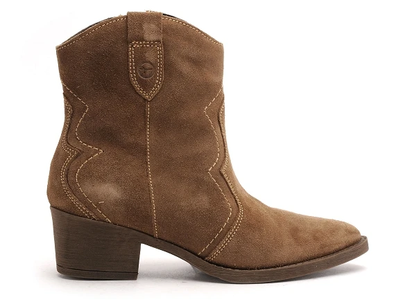 Tamaris Boots Bottine Talons Femme 25702 41 Marron 1 Tamaris Boots Bottine Talons Femme 25702 41 Marron
