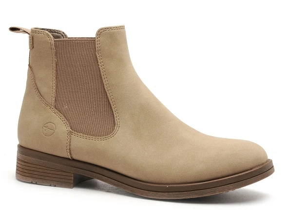 Tamaris Boots Bottine Plates Femme 25312 41 Beige 2 Tamaris Boots Bottine Plates Femme 25312 41 Beige – Image 2