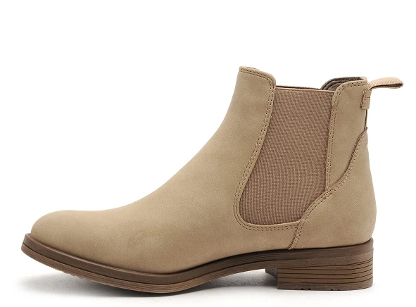 Tamaris Boots Bottine Plates Femme 25312 41 Beige 3 Tamaris Boots Bottine Plates Femme 25312 41 Beige – Image 3