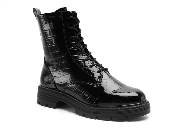 Tamaris Boots Bottine Plates Femme 25264 41 Noir 2 Tamaris Boots Bottine Plates Femme 25264 41 Noir – Image 2