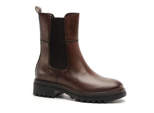 Tamaris Boots Bottine Plates Femme 25473 41 Marron 2 Tamaris Boots Bottine Plates Femme 25473 41 Marron – Image 2