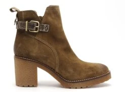 Minka Boots Bottine Talons Femme Rayan Marron