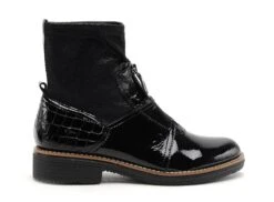 Fugitive Boots Bottine Plates Femme Gemeau Noir