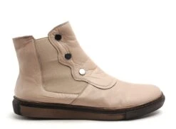 Kokoon Boots Bottine Plates Femme Alix Beige