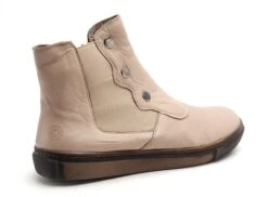 Kokoon Boots Bottine Plates Femme Alix Beige -REN Chaussures Magasin 2812902 5