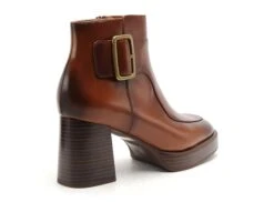 Mamzelle Boots Bottine Talons Femme Lizaka Marron -REN Chaussures Magasin 2814501 5