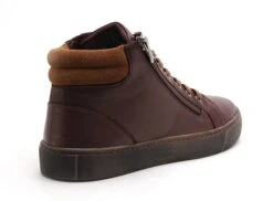 Cotemer Boots Bottine Plates Femme Ewena Bordeaux -REN Chaussures Magasin 2815102 5