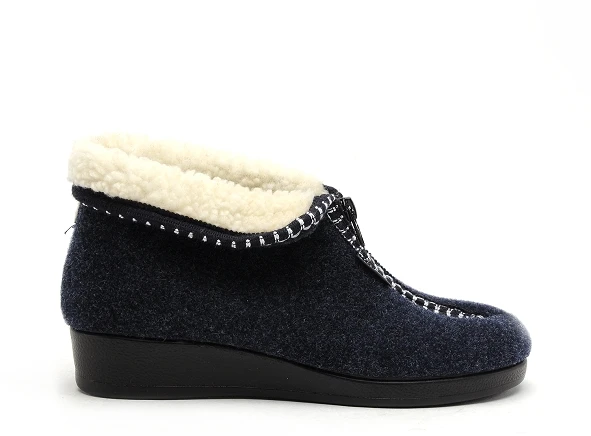 Flyflot Chaussons Femme Faku Bleu 3 Flyflot Chaussons Femme Faku Bleu – Image 3