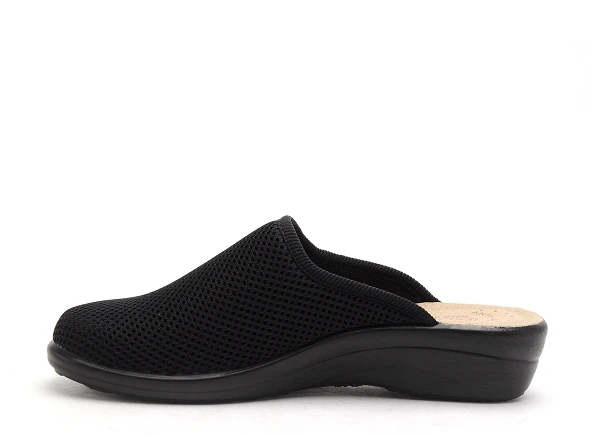 Flyflot Chaussons Femme Foire Noir 4 Flyflot Chaussons Femme Foire Noir – Image 4