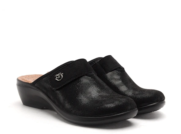 Flyflot Chaussons Femme Faumy Noir 2 Flyflot Chaussons Femme Faumy Noir – Image 2