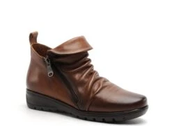 Paula Urban Boots Bottine Plates Femme 236 Marron -REN Chaussures Magasin 2817202 2