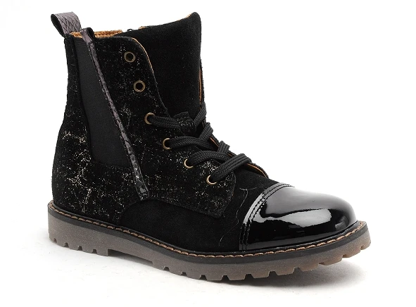 Gbb Boots Bottine Enfant Abigo Noir 2 Gbb Boots Bottine Enfant Abigo Noir – Image 2