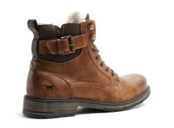 Mustang Boots Bottine Homme 4157610 Marron -REN Chaussures Magasin 2827101 5